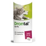 Drontal Worming Tablets for Large Cats Over 4kg 5 Tablets NFA-C