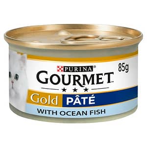 Gourmet Gold Pate Ocean Fish Cat Food 85g x 96