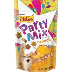 Purina Party Mix Morning Munch-Egg Bacon Cheese 2.1 Oz. Cat Treat 050439 Pack of 10 - All