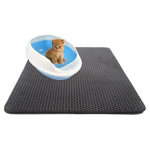 cat beds & furniture eva pet litter mat double layer honeycomb waterproof urineproof washable trapping boxes easy clean