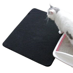 cat beds & furniture litter box mat trapping honeycomb eva double layer design pets pad catcher locker rug floor carpet protection